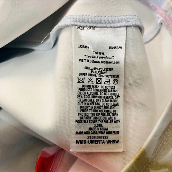 NWT✨ Ted Baker Floral Dress - Picture 6 of 7